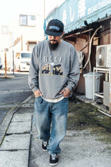 "BEEF" CREW SWEAT
