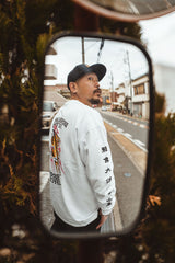 "KAMINARI TIGER" L/S BIG TEE