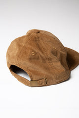 "ALWAYS CHANGING ALWAYS GOOD" CORDUROY CAP - TAN