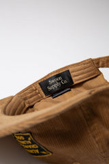 "ALWAYS CHANGING ALWAYS GOOD" CORDUROY CAP - TAN