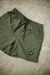 "ONE MILE BACKWOODS" NYLON SHORTS