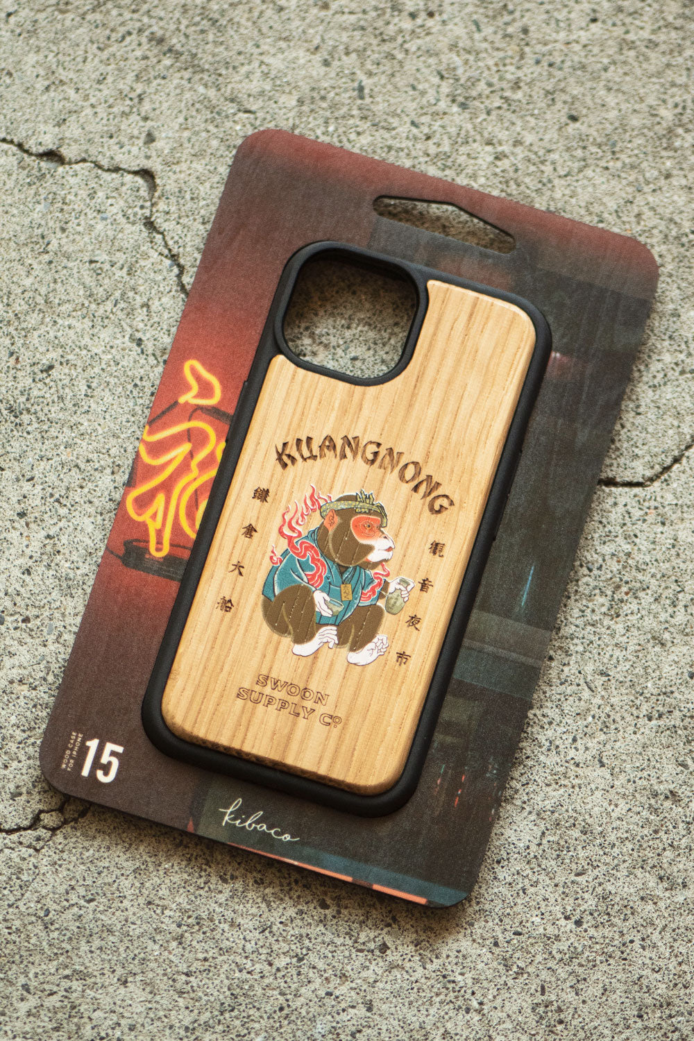 ガントウページ iPhoneケース デコ kibaco｜ウッドiPhoneケース｜MONKEY BOOZE – SWOON SUPPLY CO.
