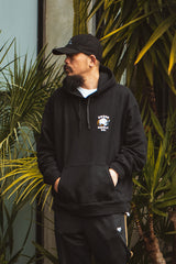 "SWOON SUPPLY CO." LO CAP - BLACK WOOL