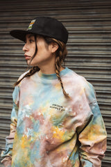 "VOLT CLOUD TIE-DYE" L/S TEE