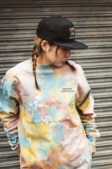"VOLT CLOUD TIE-DYE" L/S TEE