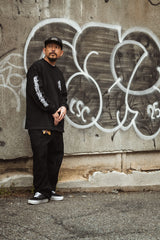 "鎌倉街道雷一家" L/S BIG TEE