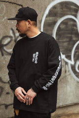 "鎌倉街道雷一家" L/S BIG TEE