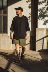 "ONE MILE BACKWOODS" NYLON SHORTS