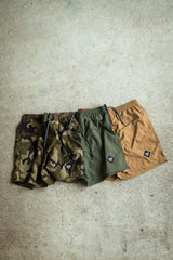 "ONE MILE BACKWOODS" NYLON SHORTS