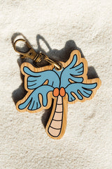 FRUIT GIRL BAMBOO KEYTAG