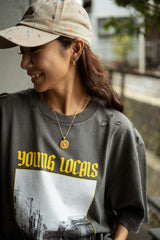 "YOUNG LOCALS" TEE / DISTORTED EDITION