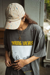 "YOUNG LOCALS" TEE / DISTORTED EDITION