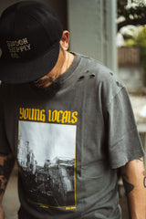 "YOUNG LOCALS" TEE / DISTORTED EDITION