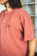 “PIGMENT HENLEY” TEE