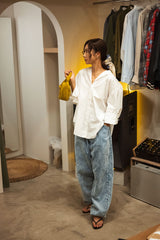 "247 INDIGO CORDUROY PANTS"