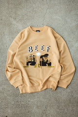 "BEEF" CREW SWEAT