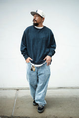 "247 INDIGO CORDUROY PANTS"