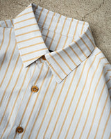 "WASHER STRIPE" RELAX-FIT L/S SHIRT