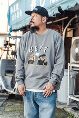 "BEEF" CREW SWEAT