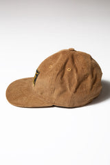 "ALWAYS CHANGING ALWAYS GOOD" CORDUROY CAP - TAN