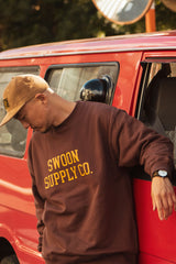 "ALWAYS CHANGING ALWAYS GOOD" CORDUROY CAP - TAN