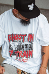 "GHOST IN 7 TRAIN" TEE