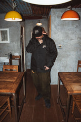 "NO THOUGHTS, JUST VIBES" T/C COACH JACKET