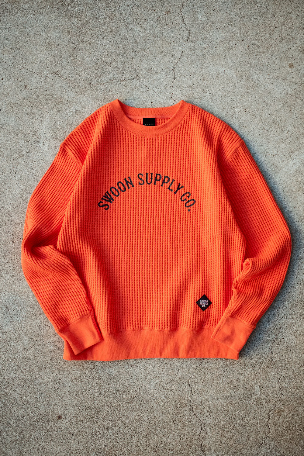 トップス SWOON SUPPLY SSC BIG WAFFLE THERMAL XL SSC BIG WAFFLE THERMAL