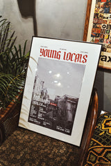 "YOUNG LOCALS" POSTER（ポスターフレーム付き）