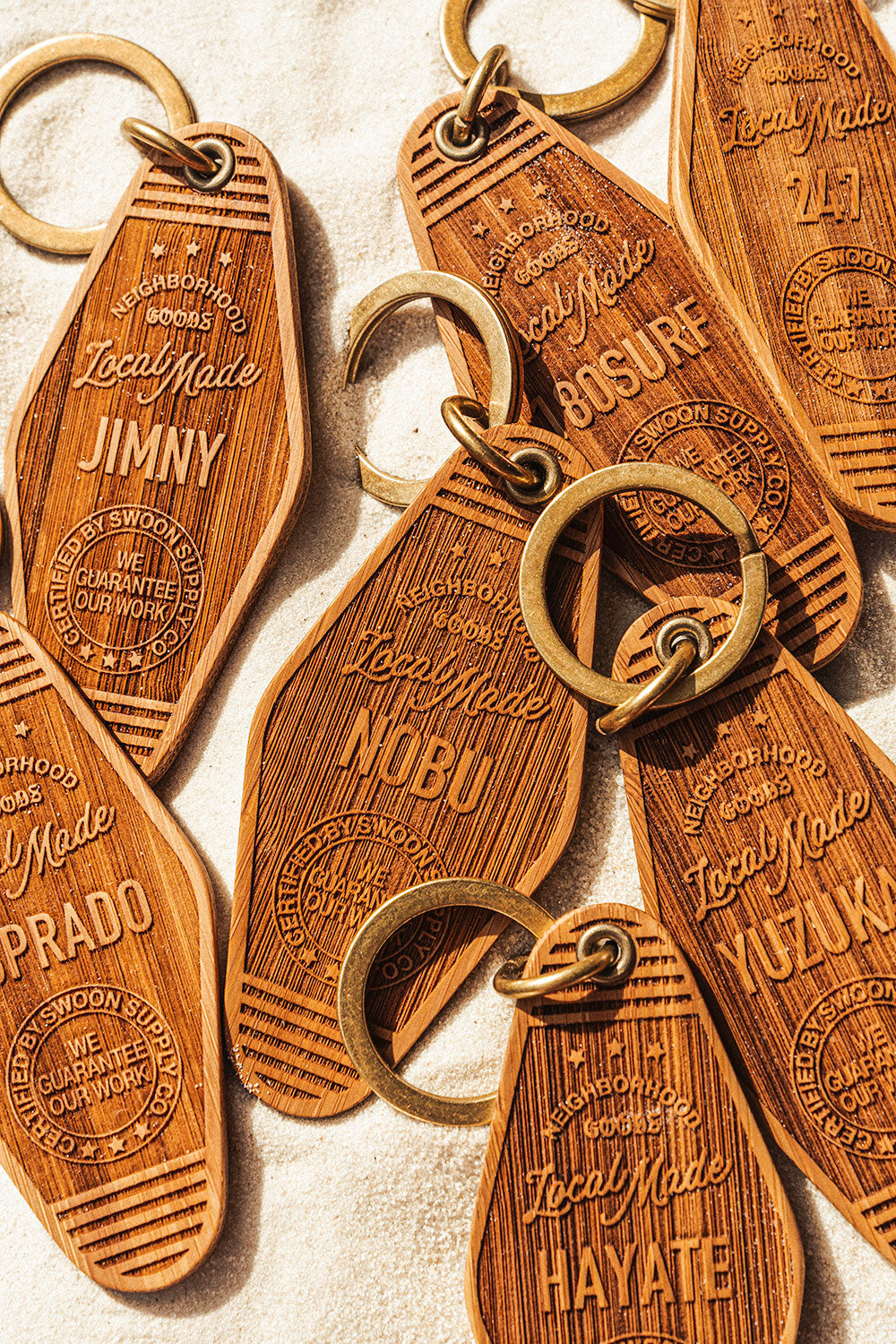 BAMBOO KEYTAG｜名入れバンブーキータグ – SWOON SUPPLY CO.
