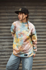 "VOLT CLOUD TIE-DYE" L/S TEE