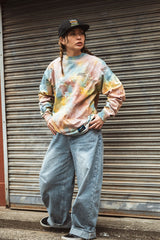 "VOLT CLOUD TIE-DYE" L/S TEE