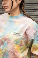 "VOLT CLOUD TIE-DYE" L/S TEE
