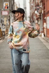 "VOLT CLOUD TIE-DYE" L/S TEE