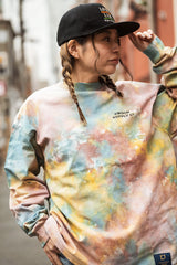 "VOLT CLOUD TIE-DYE" L/S TEE