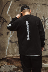 "鎌倉街道雷一家" L/S BIG TEE