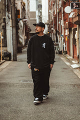 "鎌倉街道雷一家" L/S BIG TEE