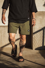 "ONE MILE BACKWOODS" NYLON SHORTS