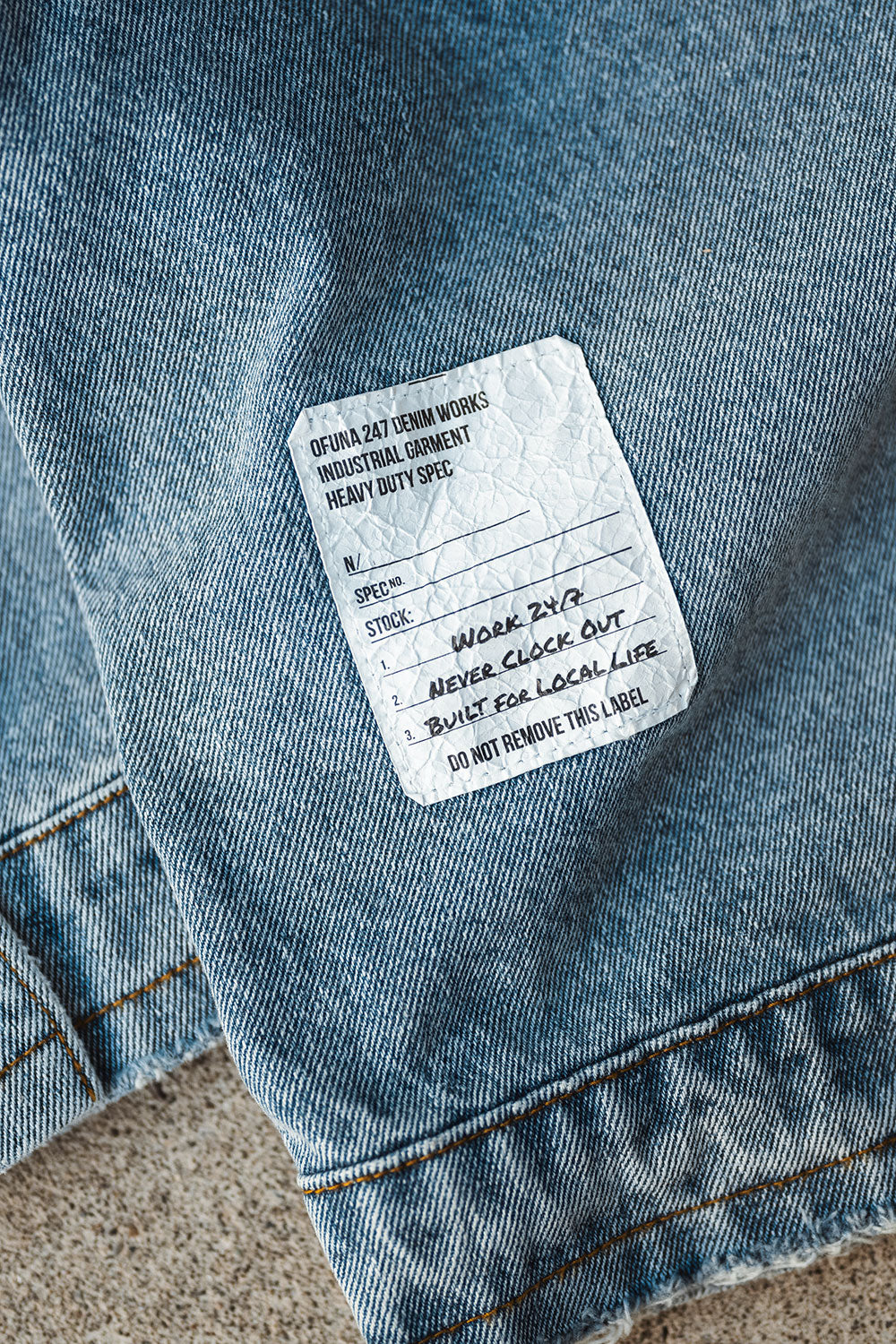 247 DENIM COVERALL