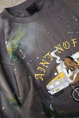 ”AIN'T NO FUN” TEE / PAINT THE VIBES CUSTOMS