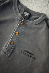 “PIGMENT HENLEY” TEE