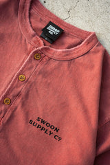 “PIGMENT HENLEY” TEE