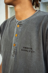 “PIGMENT HENLEY” TEE