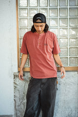 “PIGMENT HENLEY” TEE