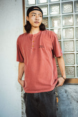 “PIGMENT HENLEY” TEE