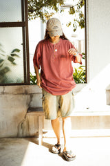 “PIGMENT HENLEY” TEE