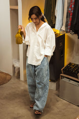 "247 INDIGO CORDUROY PANTS"