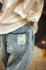 "247 INDIGO CORDUROY PANTS"