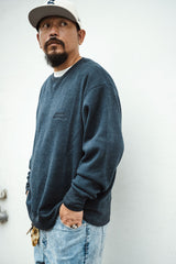 "BRUSHED WAFFLE" CREWNECK