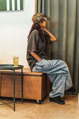 "247 INDIGO CORDUROY PANTS"